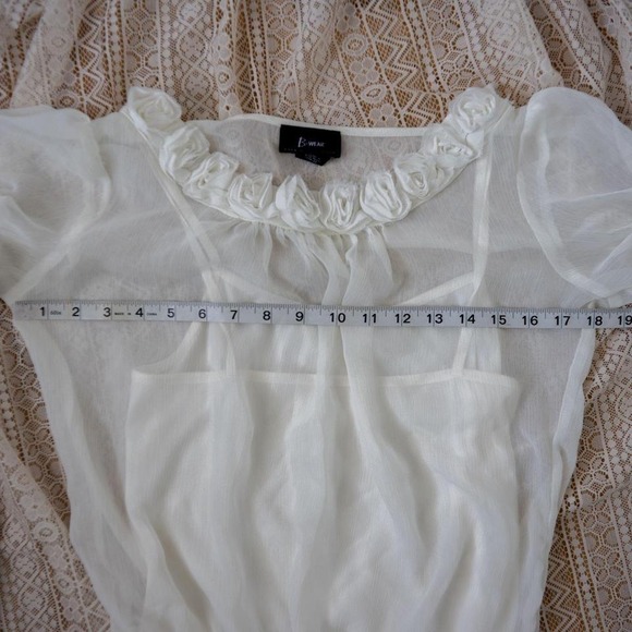 Byer B. Wear Sheer Lolita Top - Picture 7 of 7